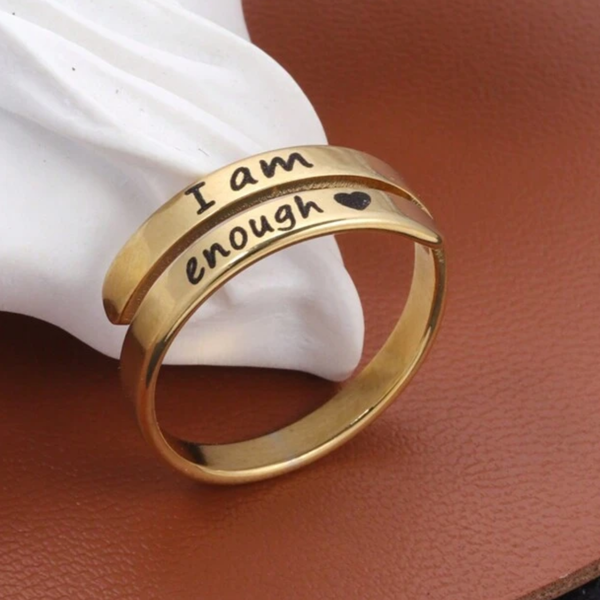 I Am Enough Ring